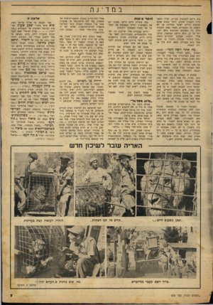 העולם הזה - גליון 676 - 12 באוקטובר 1950 - עמוד 7 | במדינה נות (רובם לתקופות קצרות) ואילו השאר נידון לקנסות שונים. הדבר הכנים אמנם סכומים גדולים לאוצר המדינה. אך לא השפיע על הספסרים, מאחר שאת הקנסות הללו היו