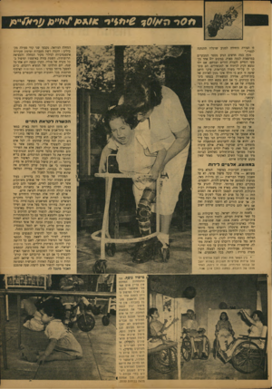 העולם הזה - גליון 773 - 21 באוגוסט 1952 - עמוד 7 | ( •(O ftא h f fo M K * t W C ? 0 ! 7״J9 המחלה הנוראה. נקבעו שני קווי פעולה מקבילים: הקמת רשת מעבדות ומימון חקירות אינטנסיביות לגילוי מקור המחלה ולמציאת