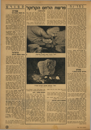 העולם הזה - גליון 776 - 11 בספטמבר 1952 - עמוד 11 | ב nד י jף. שאין לא כל תפקיד אחר מאשר שמירת זכויות חבריו, בטוח יותר בידיהם. ביצוע המזימה לא היה קשה ביותר. איגוד עובדי ה־מימה, שטרם בחר בנציגיו מאז הקמת המדינה׳