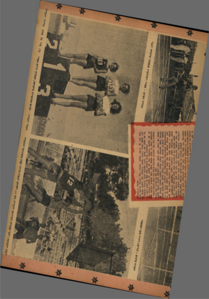 העולם הזה - גליון 832 - 29 בספטמבר 1953 - עמוד 9 | gMi 1 .ר,רים לז מעי דיי רי למכ רזי כף לתהלוכות, בא באלפים דן דילרה להריע למתאגרפים דרום־אפריקאים, כדורסלני ישראל. הישגי המכביד, השלישית היו כאין וכאפס, ׳כמעט