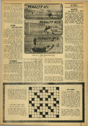 העולם הזה - גליון 899 - 6 בינואר 1955 - עמוד 17 | ספורט אין לעשות מאומה נגד זה. האנגלים טוענים כי מזה שלושים שנה לא קרה כדבר הזה — שלוש בעיטות עונשין שד,וחטאו. עתון אחד טען שאם ההונגרים חושבים לשחק בצורה זו,