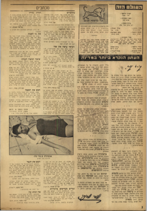 העולם הזה - גליון 947 - 8 בדצמבר 1955 - עמוד 2 | הוו!ב 0חוה מכתבים עתדנניזם העורר הראשי : מזמן לא צחקתי כ מו ה שבוע, אחרי במ אמרכ ם על עזריאל קרליבך (העולם סימלה ״ע תונניז ם״ .אתם לא כתבתם מ ה המלה מסבירה את