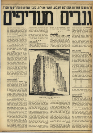 העולם הזה - גליון 958 - 23 בפברואר 1956 - עמוד 8 | דרח מבקר המדינה, שטוסם השבוע, חושו מעירות, בזבוז ושחיתות ומתריע על חנות יה היה שודד ורוצח מפורסם שהטיל ן \ את אימתו על תושבי העיר שיקאגו וארצות־הברית כולה. הוא