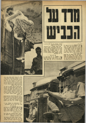 העולם הזה - גליון 985 - 29 באוגוסט 1956 - עמוד 3 | נראה שעד) ך יום הראשון, היה זה חג ממש. ליד ^ תחנות האוטובוסים עמדו המוני הנוסעים, עליזים יותר משהיו אי־פעם. הם הצטופפו בשמחה לתוך המוניות, תשעה איש ו־אשה